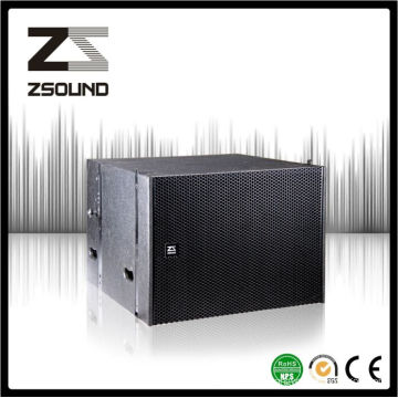 Zsound LA108S Single 15 Inch Passive Sub Bass PRO Audio Sonic Subwoofer System